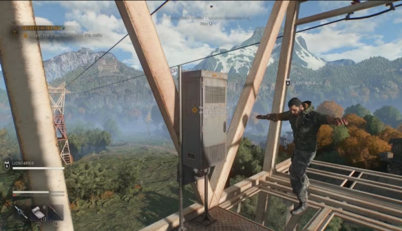 Install Transmitter - First Tower