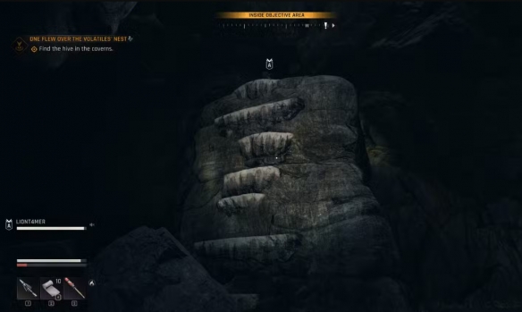 Jump to Cave Entrance